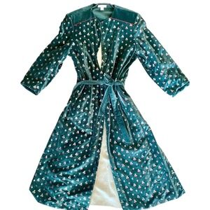 New long Intropia beaded sequins coat